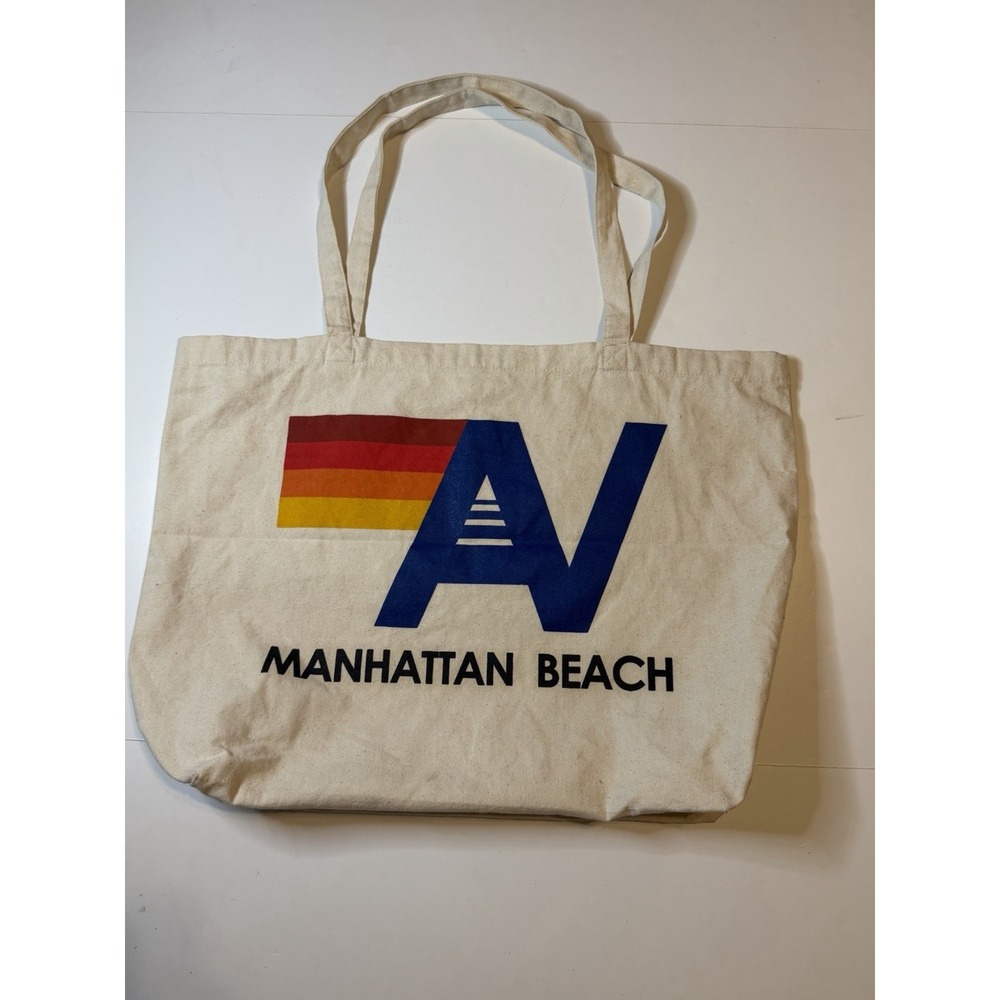 Aviator Nation Manhattan Beach CA Beach Canvas Tote Bag